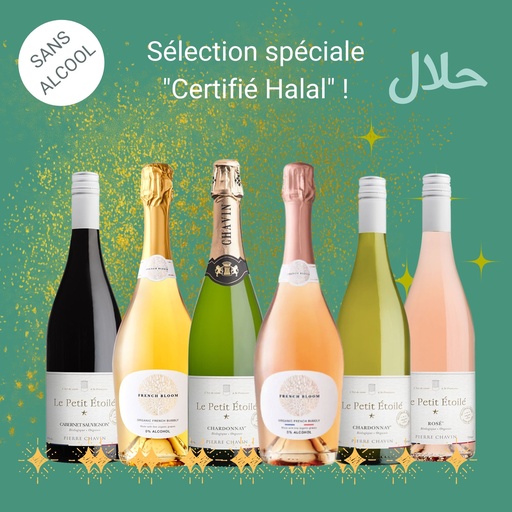 Sélection spéciale "Sans Alcool & certifiée HALAL" !