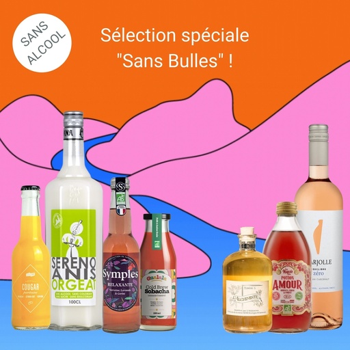 Coffret spécial "SANS BULLES & Sans Alcool" !