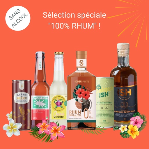 [COFFRET_Rhum] Sélection spéciale "100% RHUM Sans Alcool" !