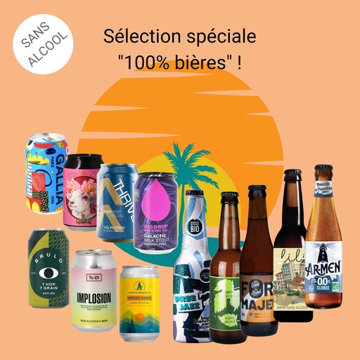 [COFFRET_Bieres] Sélection spéciale "100% BIERES sans alcool" !