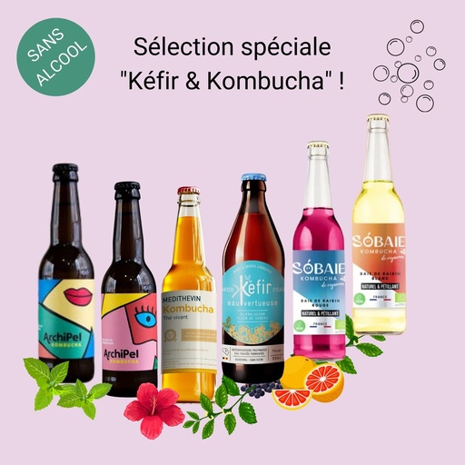 [COFFRET_KefirKombucha] Sélection spéciale "KEFIR & KOMBUCHA" !