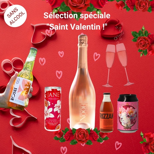 [Coffret_StValentin] ​Sélection spéciale "Saint Valentin​ sans alcool"