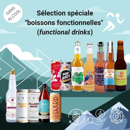 [Coffret_BoissonsFonctionnelles] Sélection spéciale "boissons fonctionnelles" (functional drinks)