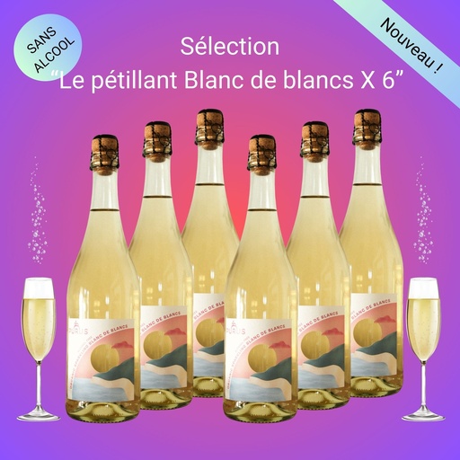 [Coffret_6Purus] Sélection "Le pétillant Blanc de blancs Purus X 6"