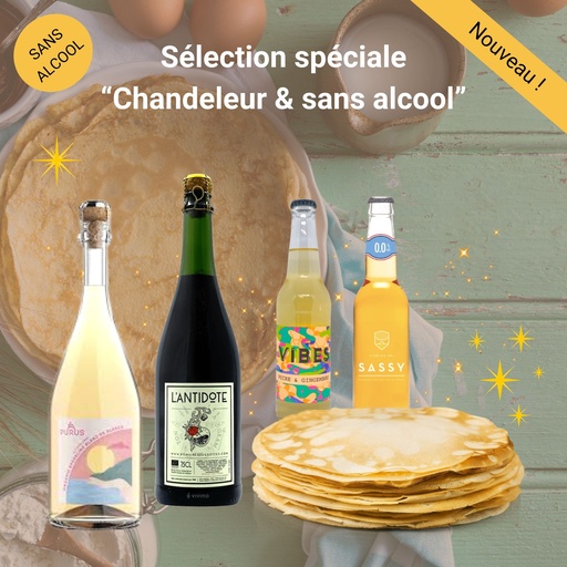 [Coffret_SelectionChandeleur] Sélection spéciale "Chandeleur sans alcool !